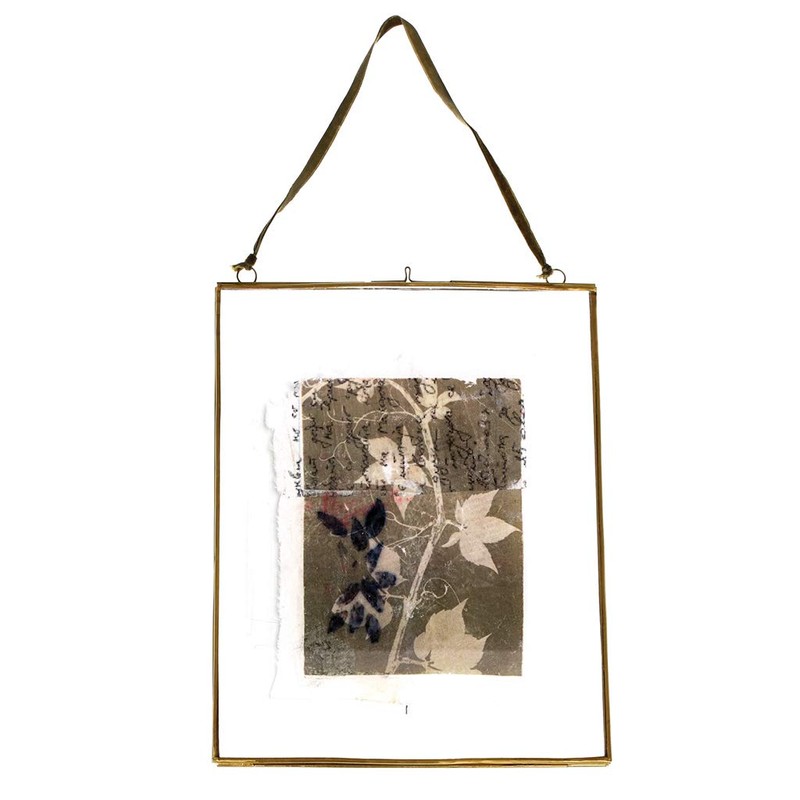 Hanging Brass Photo Frame 25x20cm