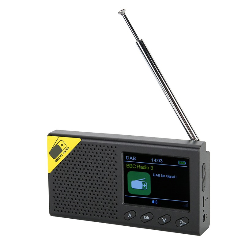 Portable Home Using Digital Radio for DAB 2.4 Inch LCD