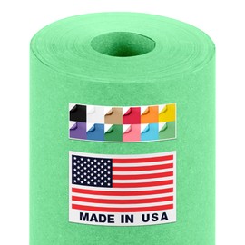 Paclord Paclord USA Made 18" x 1200" Green Kraft Paper Roll, 45 lbs Thickness, American Quality Colored Kraft Paper for School, Bulletin Board - Non-Toxic, Odorless, Safe for Kids