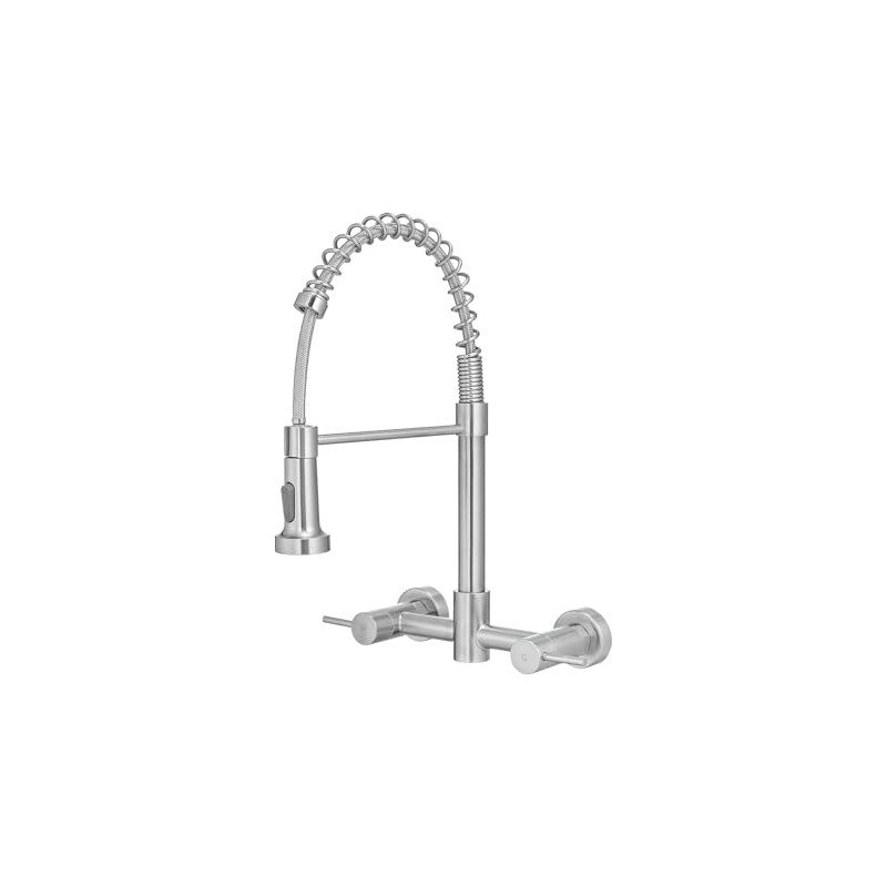 AIMADI Wall Mount Kitchen Faucets, 8-Inch Center | Wall Mount