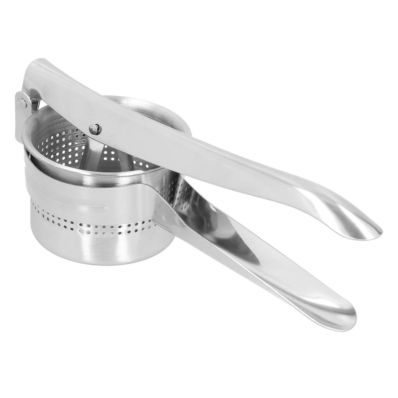 Potato Press, 3 in 1 Stainless Steel Potato Press Fruit