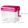TEHAUX Convenient Manual Shredder Office Accessory Home Use Small Paper