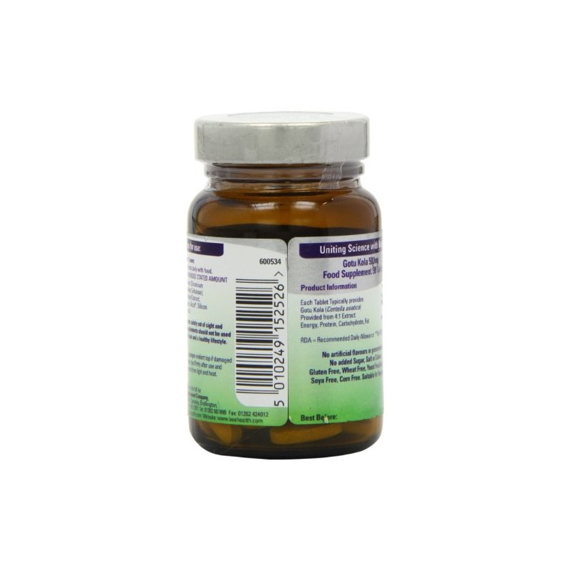 FSC 500mg Gotu Kola - Pack of 30 Tablets