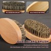 Beard Brush Comb Set for Men, Wooden Boar Bristle Hair