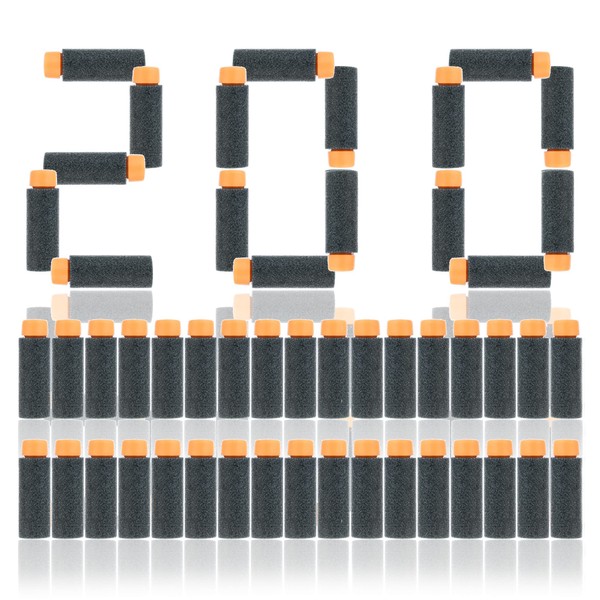 JGCWorker 200pcs 2nd Generation High-End of Half-Lenth Soft Dart, Soft