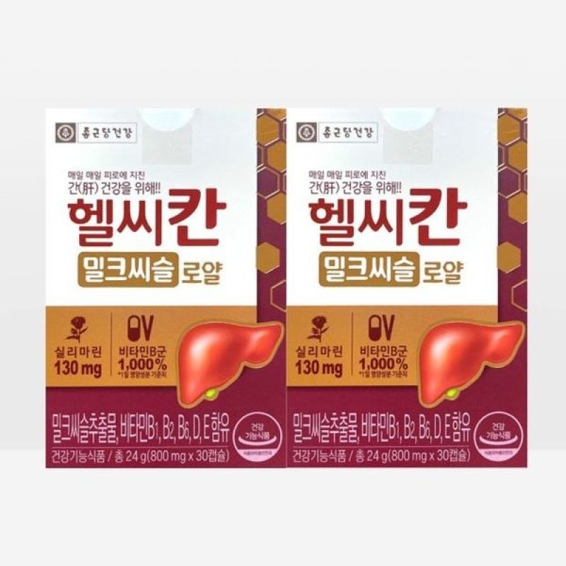 Chong Kun Dang Health Healthy Khan Milk Thistle Royal 30