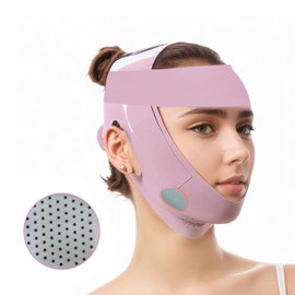 Graphene Face Lift Belt Forehead Lift Band, Comfort Pressure Forehead Bandage Chin Up Face Lifting Vshaped Strap