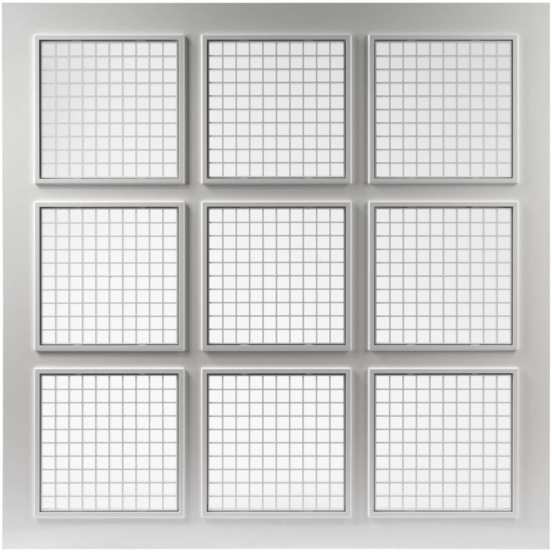 Vent Systems 2' x 2' ft Pack of 2 Plastic