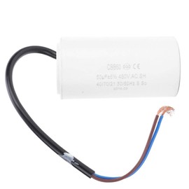 Vikye 50uF CBB60 Motor Starting Capacitor 450V 50uF Microfarad Round Vikye Capacitor