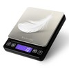 KitchenTour Digital Kitchen Gram Scale - 3000g/0.1g - High Accuracy