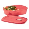 Tupperware Recipiente Micro Flash Rectangular Con Divisiones Tupperware