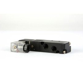 110V AC Solenoid Air Pneumatic Control Pilot Valve 5 Port 4 Way 2 Position 1/8" NPT
