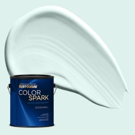 Rust-Oleum Color Spark Interior Paint and Primer in One, Eggshell, Dewdrop, 1 Gallon