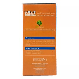 Coco Nara Coconut Shell Charcoal 100% Natural Ecological No Trees Cut, 120 Piece