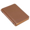 PATIKIL 6 Ring Binder Cover A7 Leather Notebook Binder Mini