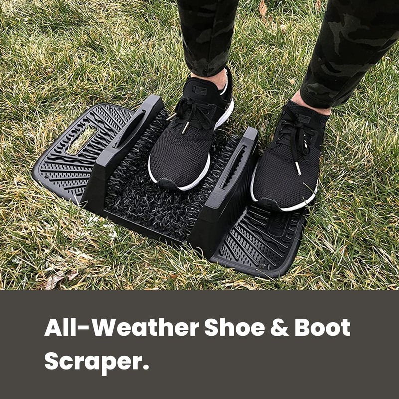 Clean Machine 10376937 Astroturf Dirt Trapper Shoe & Boot Scraper,