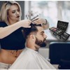 HUIMSWARM Barber Cases for Clippers and Supplies, Hair Scissors Trimmer