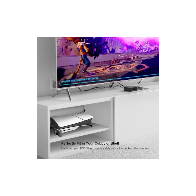 Soporte Horizontal Compatible con Consola Slim, Soporte de Base Antideslizante
