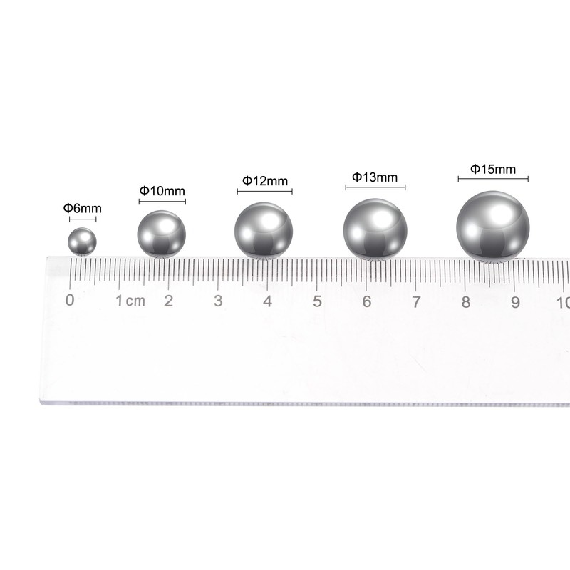 sourcing map 5pcs 13mm 440C Stainless Steel Bearing Balls G25