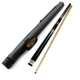Champion Constellation Pool cue-,56 inches, 57 inches, 60 inches, 11.75, 12.5mm, 12.75mm, or 13mm, White case or Black Case (11.75mm tip Size, Black case, CN-1 Pool cue 57 inches Long 18oz)