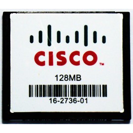 Cisco 128MB CompactFlash Memory Card MEM1800-128CF Genuine