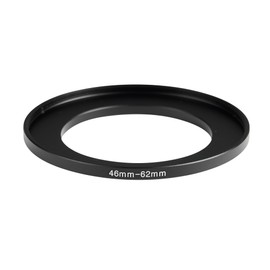 YLLXZQ Step-up Adapter Rings,46mm to 62mm Step Up Ring,Step-Down Rings Filter Ring Adapter,for All Brands of DSLR Camera Lens UV ND CPL Stepping Rings Step Down Rings Filter Adapter