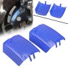 Unbranded Blue Front Caliper Screen Inserts for Harley Electra Street