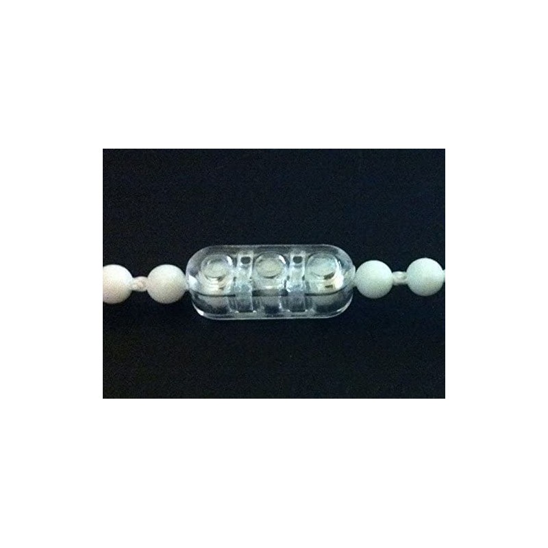 Clear Roller Roman Shade Blind Beaded Chain Connectors Bead Ball