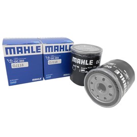 [Set of 2] MAHLE Oil Filter Oil Element Mazda Nissan CX-3 CX-30 CX-5 CX-60 CX-7 CX-8 MAZDA2 MAZDA3 MAZDA6 MPV Axela Demio Tribute Biante Premacy Roadster Rafesta OJ118x2 SH00 1-14 Genuine 302A