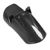 Motorcycle Rear Mudguard Carbon Fiber Pattern Wheel Tire Splash Proof