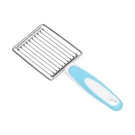 Egg Cutters for Home Kitchen Restaurants, Simple and Safe Time Savinf, Sturdy and Durable Tomato Slicer (Blue)