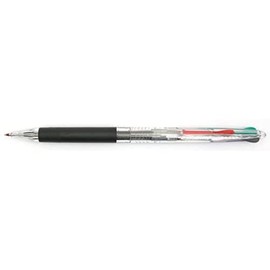 Pilot Feed 4/2073000 4-Colour Ballpoint Pen Transparent Medium
