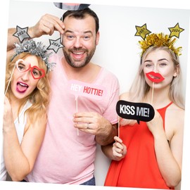 ABOOFAN 2pcs Glitter Star Headbands for Year Party Comfortable Holiday Hair Accessories Eye-catching Design for Festive Celebrations Lightweight and Material