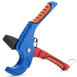Bates- PEX Pipe Cutter, Cutting Range 1/8"-1-5/8", PEX Tool, PEX Tools, Rubber Hose Cutter Tool, PEX Cutter Tool, PEX Cutters, Plastic Pipe Cutter, Pipe Cutters Plumbing, Tube Cutter