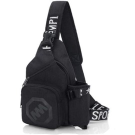 One Shoulder Bag, Crossbody Bag, Women's, Lightweight, Large Capacity, Waterproof, School, Travel, Going Out, Casual (Black)