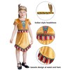 IKALI Indian Costume Children Girls Home Indian Costume Kids American