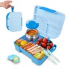 TinyPalsa Bento Box for Kids, 3 Compartment Kids Lunch Box