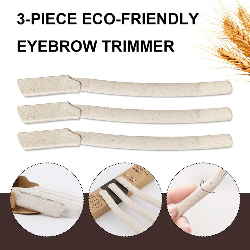 3 Pcs Dermaplaning Blades for Face, Face Razors for Women,