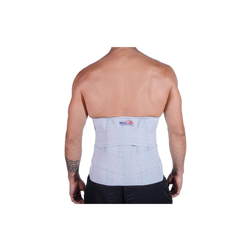 Homecare | Faja Sacrolumbar Elástica Transpirable con Varillas de Aluminio,
