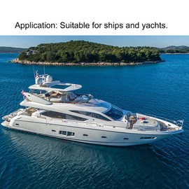 Stainles Steeel Hawse Fairlead, Firm Practical Polishing Surface Stainless Steel Hawse Rope Fairlead for Ships for Yachts