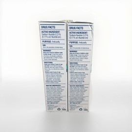 CloSYS 2 Pack! CloSYS Silver Fluoride Toothpaste, 3.4 oz Gentle Mint (Exp, 09/2027)