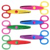 KUUQA 6 Pcs Kids Safety Scissors Art Craft Scissors Set