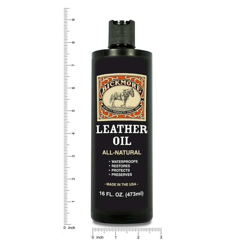 Bickmore Leather Oil Leather Conditioner 16oz | Waterproofs, Protects, and