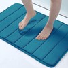 Homaxy Memory Foam Bathroom Bath Mat, Absorbent Non-Slip Bath Mat,