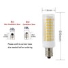 E12 LED Bulbs Dimmable 9W(Equivalent to 100w Halogen Bulbs Replacement)