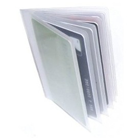 Replacement Credit Card Purse/Wallet Insert Sleeves for Cards (6 Card Portrait)