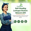 Outsidepride Mixed Rocket Larkspur Seeds for Planting Outdoors - 1000