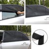 ULTECHNOVO 3sets Car Window Mesh Sun Shade Car Blackout Window