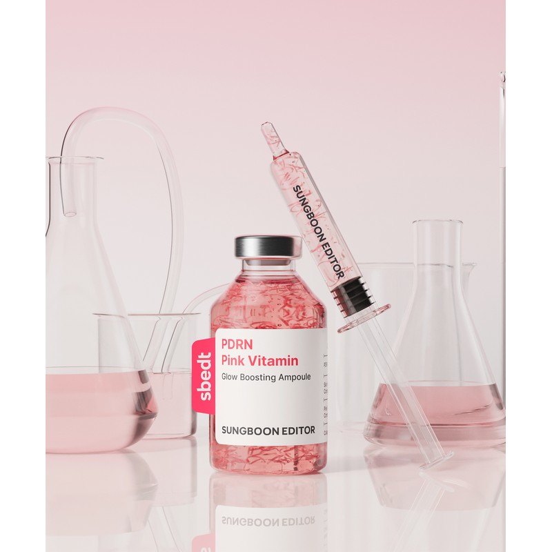 Seongbun Editor Ingredient Editor PDRN Pink Vitamin Glow Boosting Ampoule