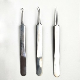 Lightforce Precision Waxing Tweezers Ingrow Hair Eyelash Removal Beard